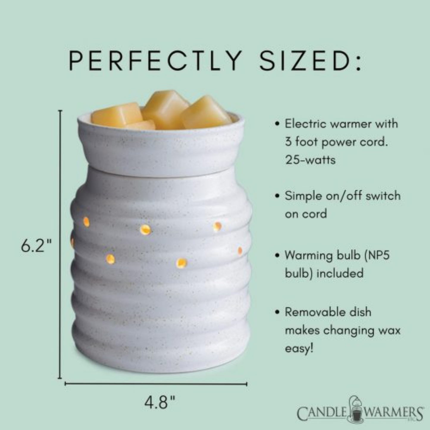 Electric Warmer - CandleWarmers Illumination Farmhouse Wax Warmer