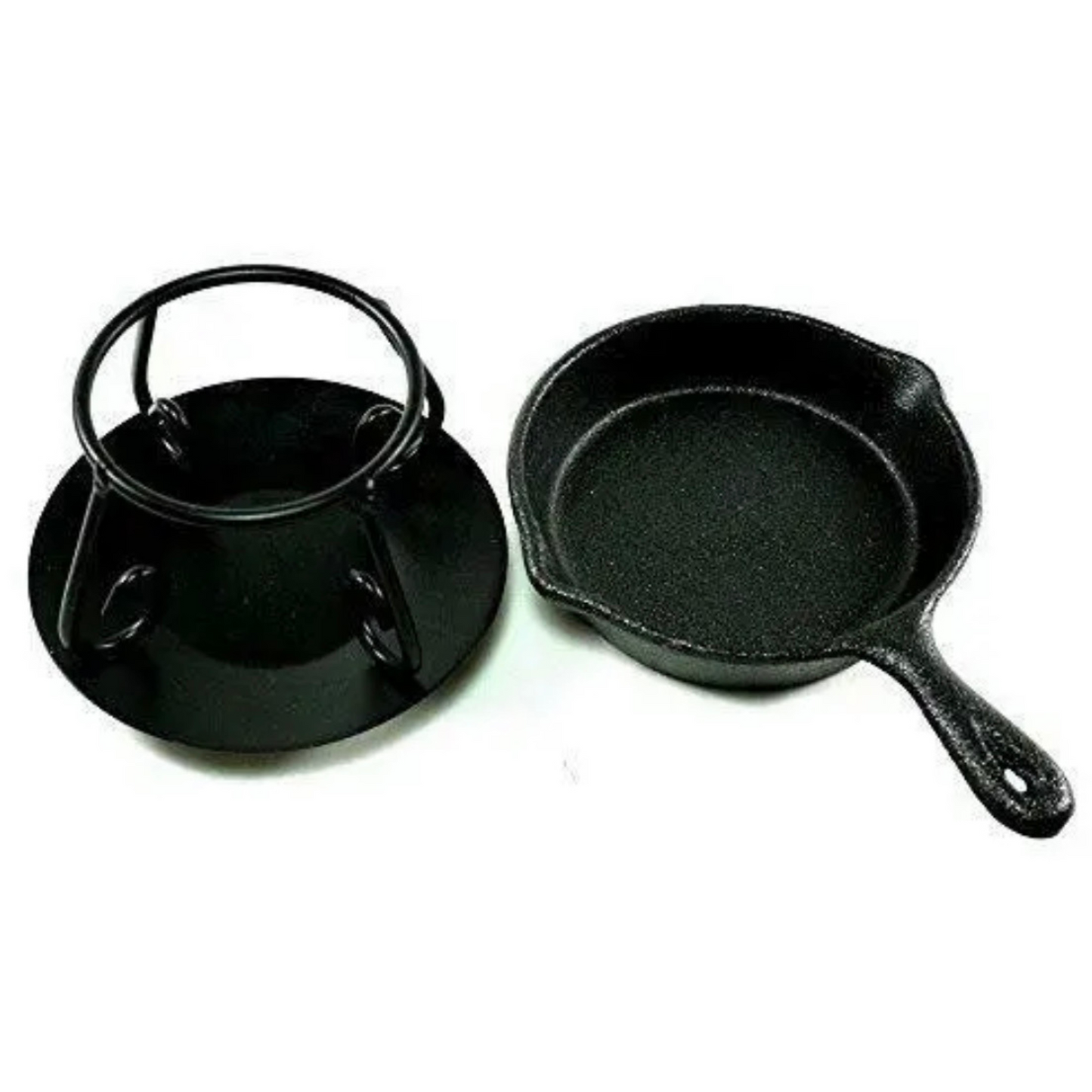 Tea Light Warmer - Cast Iron Skillet